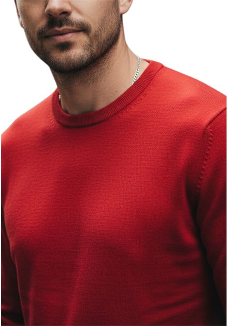 Plain crew neck jumper MASQ | sweaters | M5625 5000500